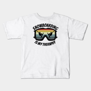 snowboarding Kids T-Shirt